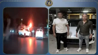 ضبط سيارة بلا لوحات كانت قد ظهرت في فيديو لحركات استعراضية في القاهرة 4 ضبط سيارة بلا لوحات كانت قد ظهرت في فيديو لحركات استعراضية في القاهرة