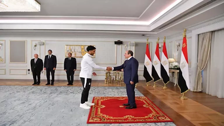 عمر مرموش يشكر الرئيس السيسي في يوم مميز له (فيديو)