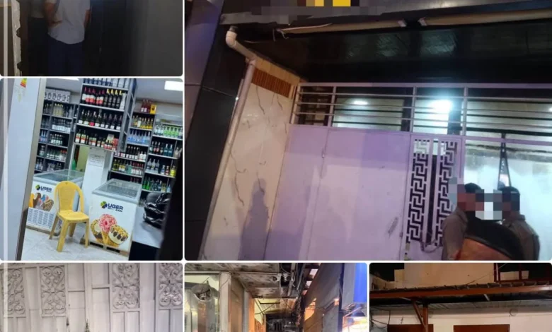 عمليات بغداد تغلق مولاً و6 نوادٍ ليلية ومنشآت مخالفة بالكرخ والرصافة