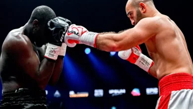 غاسييف الروسي يتغلب على كاديرو ويواصل احتفاظه بلقب بطل العالم في الوزن الثقيل