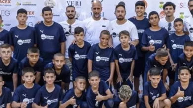 غوارديولا يستضيف 25 طفلاً فلسطينياً في معسكره الصيفي