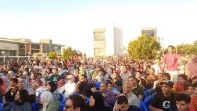 فرحة جماهير بني سويف بعد هدف منتخب مصر في شباك الأرجنتين - صور