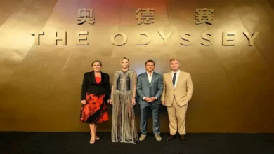 فريق عمل "The Odyssey" يحتفل بعرض خاص للفيلم مع الجمهور في الصين