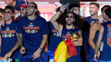 "كوكوريلا يثير الأجواء في احتفالات إسبانيا بهالاند" 2 "كوكوريلا يثير الأجواء في احتفالات إسبانيا بهالاند"