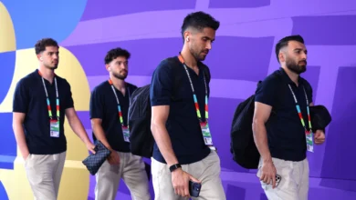 لاعب إيران لكووورة: نشعر بالنحس ونأسف على ضياع الفوز أمام مصر