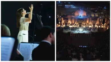 ماجدة الرومي تتألق في افتتاح مهرجان جرش وتوجه رسالة مؤثرة للجمهور