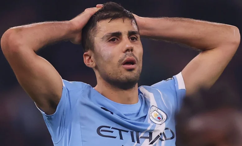 مانشستر سيتي يعلن عن إجراء رودري جراحة في الظهر