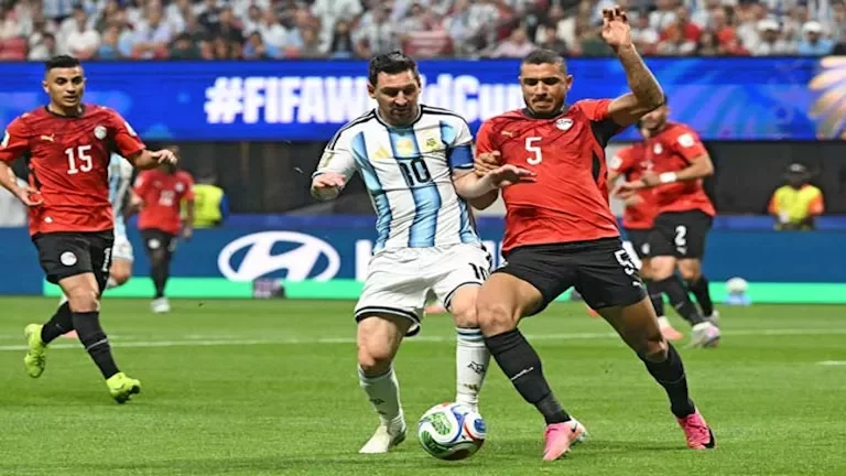 مباراة مصر والأرجنتين تسجل رقماً قياسياً عربياً في كأس العالم 2026 1 مباراة مصر والأرجنتين تسجل رقماً قياسياً عربياً في كأس العالم 2026