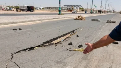 محافظ واسط يقرر تشكيل لجنة تحقيق وسحب يد المهندس المقيم عقب انهيار شارع الطشاش