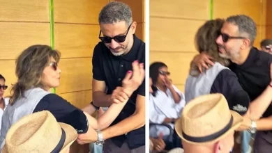محمد فراج يقبل يد سماح أنور في مهرجان الدار البيضاء "بحبك يا فيجو" 2 محمد فراج يقبل يد سماح أنور في مهرجان الدار البيضاء "بحبك يا فيجو"