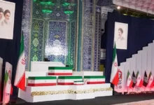 مراسم تشييع المرشد الإيراني السابق علي خامنئي في طهران بحضور وفود دولية