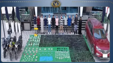 مقتل عنصر خطر وضبط طن من المخدرات بقيمة 127 مليون جنيه في عدة محافظات عراقية
