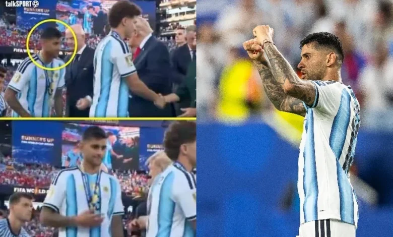 مقصودة أم عفوية؟.. روميرو يتجاهل ترامب أثناء مراسم تتويج كأس العالم 2026