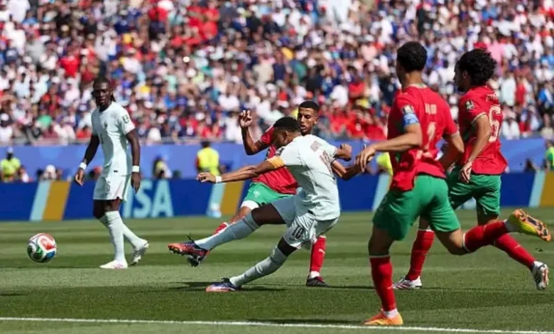 ملخص الشوط الأول لمباراة المغرب وفرنسا في ربع نهائي كأس العالم 2026