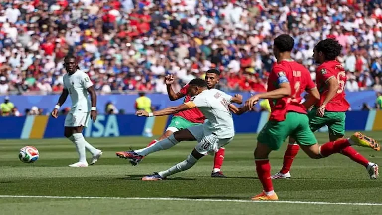"ملخص الشوط الثاني لمباراة المغرب وفرنسا في ربع نهائي كأس العالم 2026"
