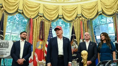 من سيقف إلى جانب ترامب في نهائي مونديال 2026؟ 2 من سيقف إلى جانب ترامب في نهائي مونديال 2026؟