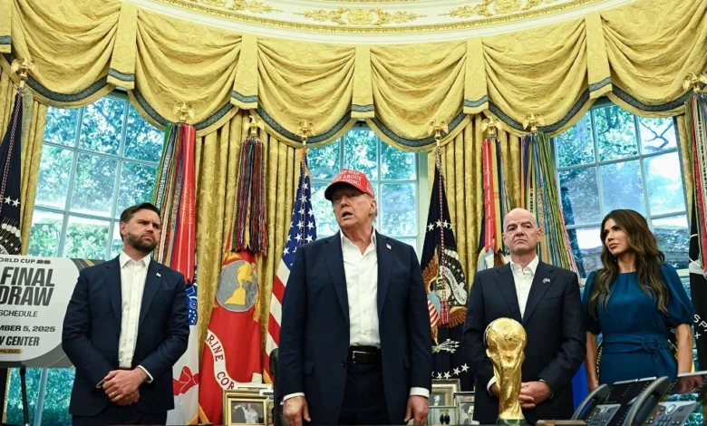 من سيقف إلى جانب ترامب في نهائي مونديال 2026؟ 1 من سيقف إلى جانب ترامب في نهائي مونديال 2026؟