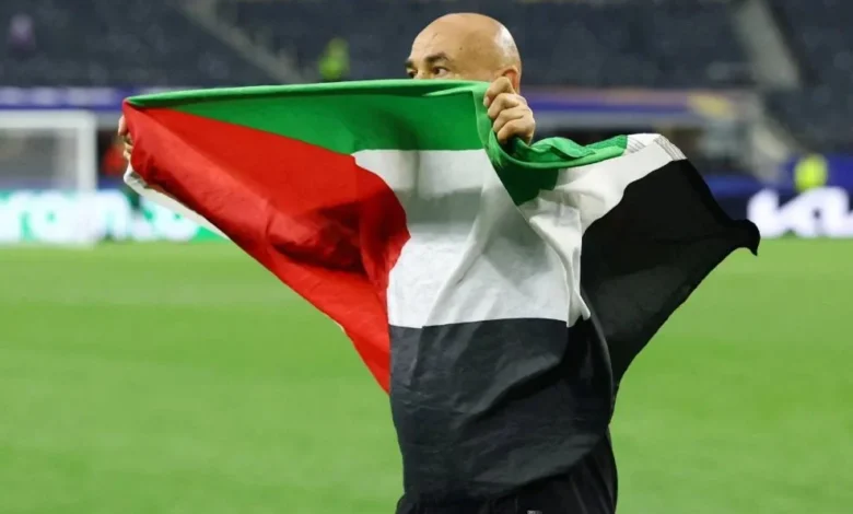 منتخب مصر يوضح موقفه بشأن حادثة حسام حسن و"العلم الفلسطيني"