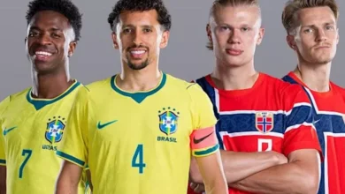 موعد مباراة البرازيل والنرويج في كأس العالم والقنوات الناقلة