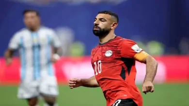 موقف مميز بين محمد صلاح وليونيل ميسي قبل مباراة مصر والأرجنتين