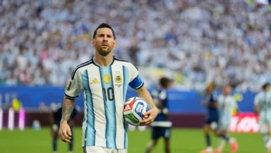 ميسي يبعث برسالة تحفيزية للاعبي الأرجنتين قبيل مواجهة مصر