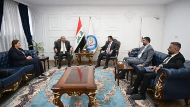 وزير العدل ومحافظ ديالى يناقشان تطوير الدوائر العدلية والبنى التحتية