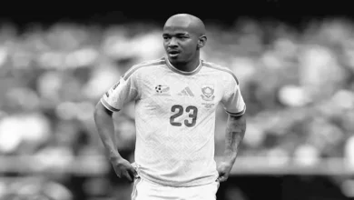 وفاة لاعب جنوب أفريقيا بعد أيام من مشاركته في كأس العالم