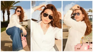 يارا تتألق بإطلالة كاجوال أمام البحر في أحدث ظهور لها