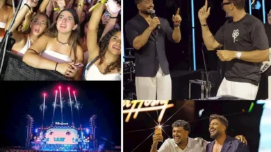 11 صورة من حفل تامر حسني في الساحل الشمالي بحضور نجله آدم وابنته تاليا