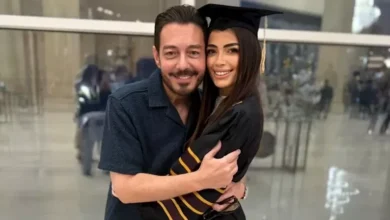 أحمد زاهر يحتفل بعيد ميلاد ابنته ليلى بأجواء مميزة ومؤثرة