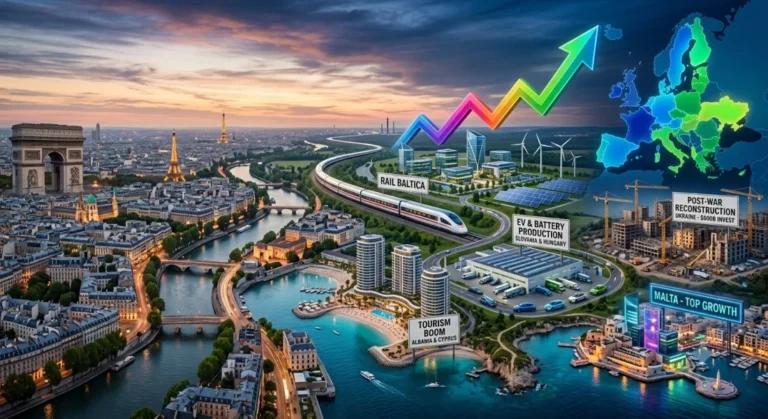 أسرع الاقتصادات الأوروبية نمواً حتى 2031: من سيكون الرائد؟