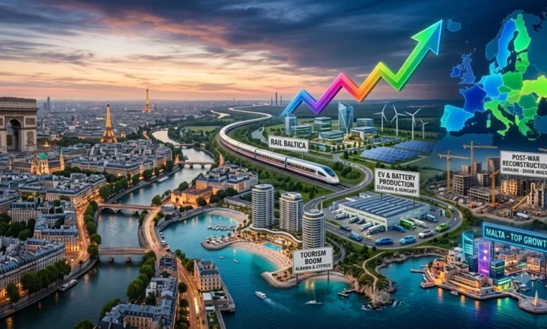 أسرع الاقتصادات الأوروبية نمواً حتى 2031: من سيكون الرائد؟