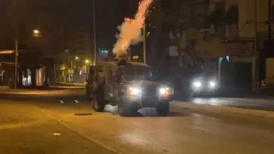 إصابة فلسطينيين خلال اقتحام جيش الاحتلال للمنطقة الشرقية في نابلس