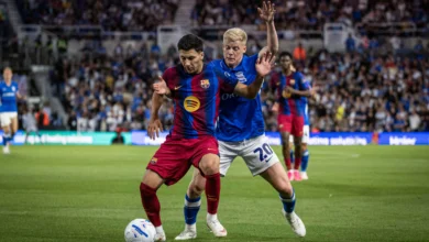 إلغاء المباراة الودية بين برشلونة وبريستون نورث في إنجلترا 2 إلغاء المباراة الودية بين برشلونة وبريستون نورث في إنجلترا
