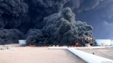 احتراق محطة كهرباء الزاوية بالكامل في ليبيا يؤدي إلى خروجها من الخدمة 2 احتراق محطة كهرباء الزاوية بالكامل في ليبيا يؤدي إلى خروجها من الخدمة