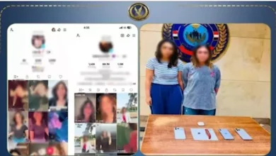 "اعتقال صانعتَي محتوى في تجمع بسبب استخدام سلاح وفيديوهات خادشة"