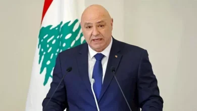 الرئيس اللبناني يؤكد: السلاح الشرعي فقط بيد الدولة والجيش هو الحامي الوحيد
