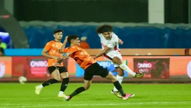 الزمالك يتفوق على البنك الأهلي 2-0 بتسجيل شيكو بانزا