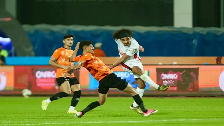 الزمالك يتفوق على البنك الأهلي 2-0 بتسجيل شيكو بانزا