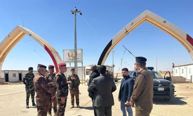 العراق يكمل 70% من المرحلة الأولى لتأهيل منفذ الوليد الحدودي
