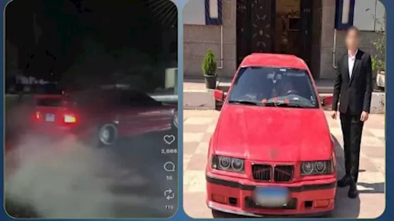 القبض على قائد سيارة استعرض بحركات خطيرة خلال حفل زفاف في الفيوم