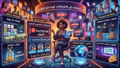 المؤثرون: تنوع مصادر دخلهم بين الإعلانات والاشتراكات