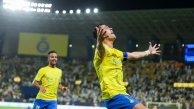 النصر بطل دوري روشن السعودي يدخل الموسم الجديد بقيادة هدافه كريستيانو رونالدو في ملعب "الأول بارك"