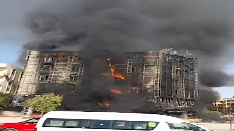 النيابة العامة تحقق في الحالة الصحية لـ4 مصابين جراء حريق في حدائق الأهرام