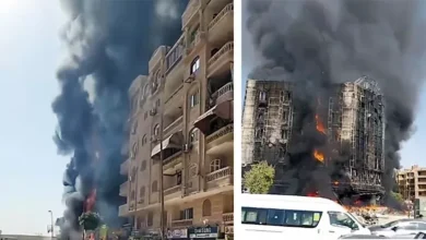النيابة تصدر 5 قرارات بعد وفاة 3 أشخاص في حريق عقار حدائق الأهرام