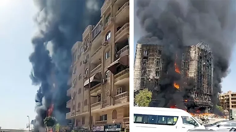 النيابة تصدر 5 قرارات بعد وفاة 3 أشخاص في حريق عقار حدائق الأهرام