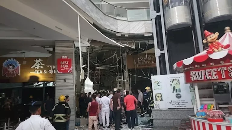انفجار "أنبوبة هيليوم" في مول شهير بالتجمع يسفر عن جثتين و9 مصابين وفق مصدر أمني