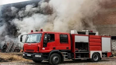انفجار إسطوانة غاز يؤدي إلى نشوب حريق داخل مطعم في دار السلام والجهات المختصة تتدخل للسيطرة عليه