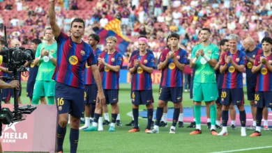 برشلونة يتألق في ليلة كتالونية مع رودري أمام أنظار الأهلي