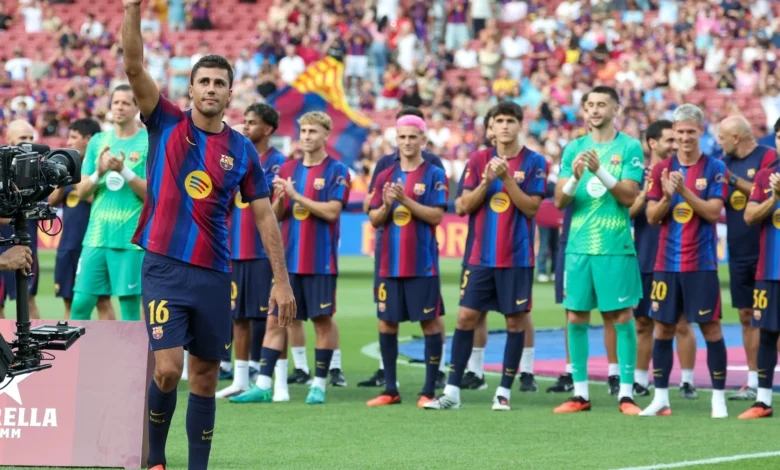 برشلونة يتألق في ليلة كتالونية مع رودري أمام أنظار الأهلي